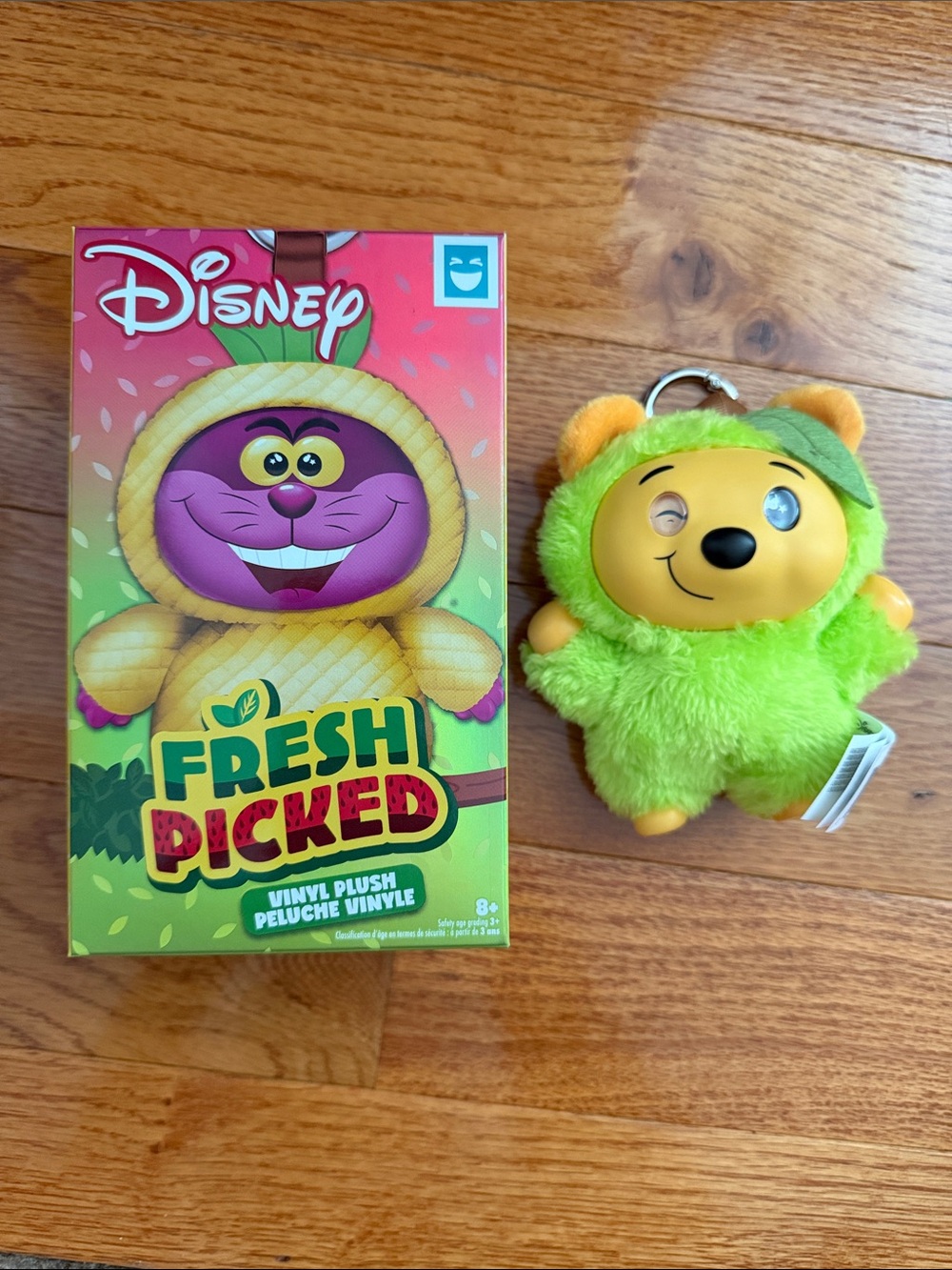 Disney Fresh Picked Lime Green Winnie the Pooh Plush Keychain